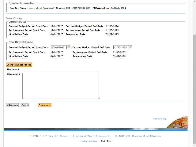 Screen image of this step