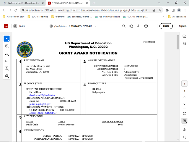 Screen image of this step