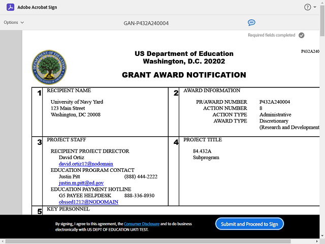 Screen image of this step