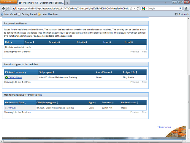 Screen image of this step