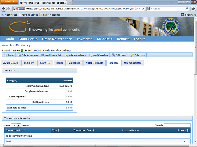 Screen image of this step
