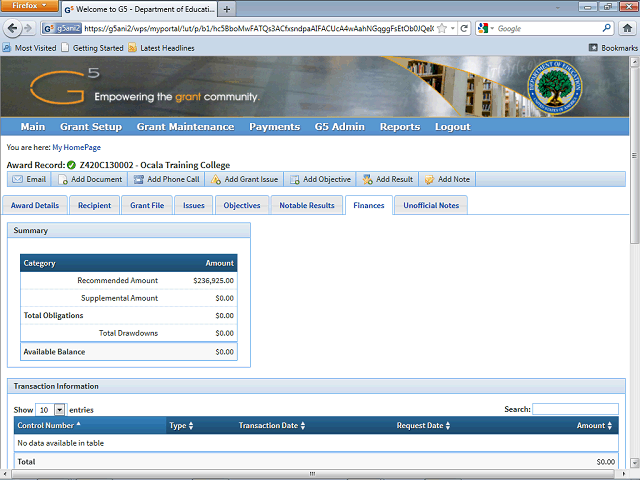 Screen image of this step