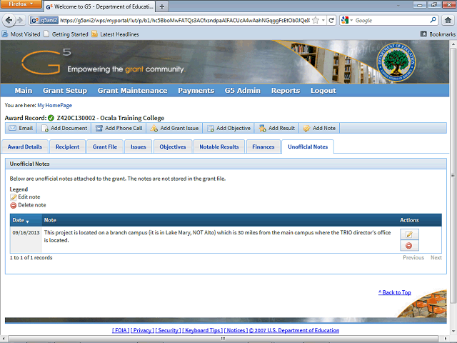 Screen image of this step