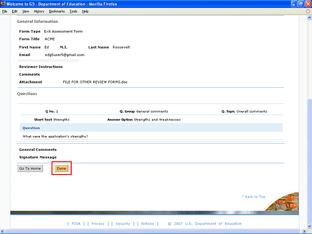 Screen image of this step