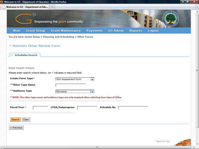 Screen image of this step