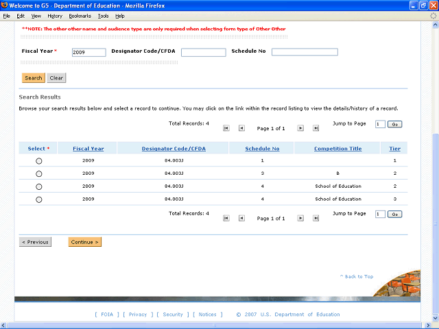 Screen image of this step