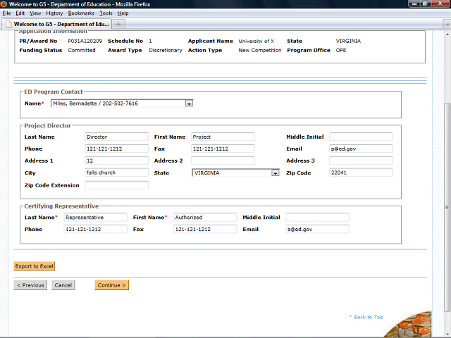 Screen image of this step