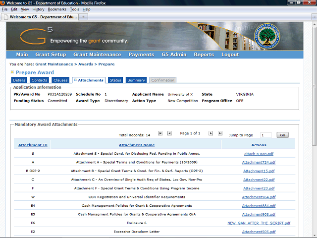 Screen image of this step