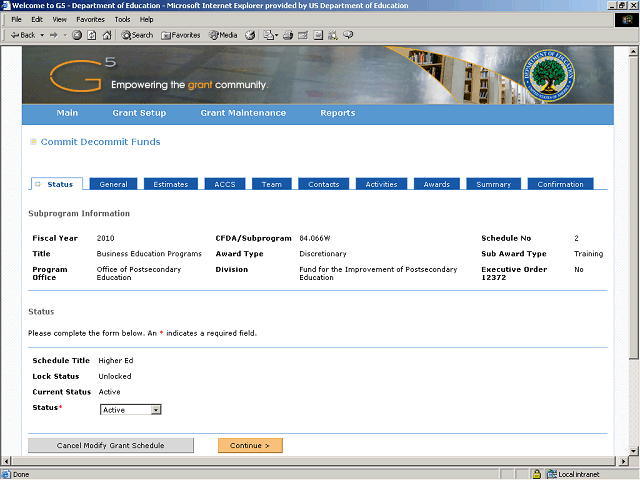 Screen image of this step