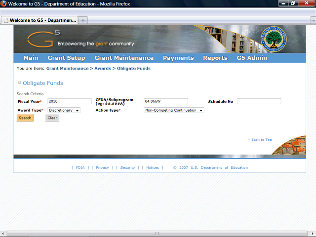 Screen image of this step