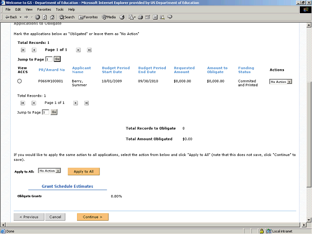 Screen image of this step