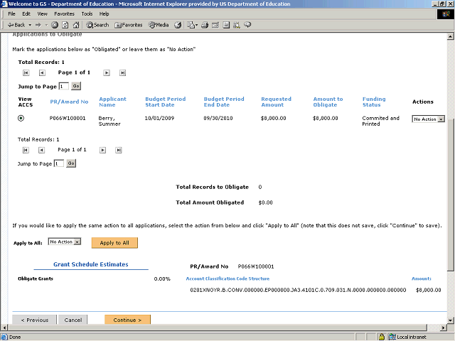 Screen image of this step