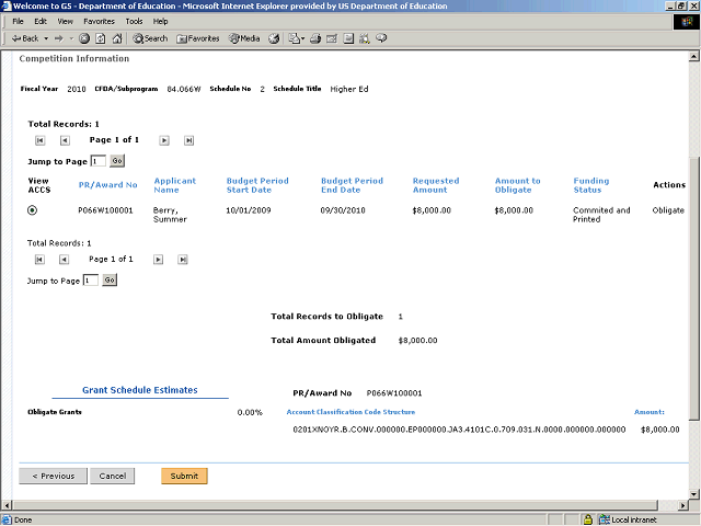 Screen image of this step
