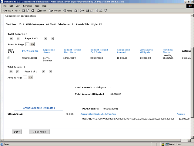 Screen image of this step