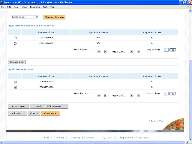 Screen image of this step
