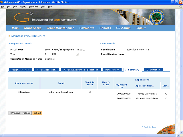 Screen image of this step