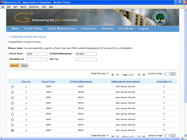 Screen image of this step