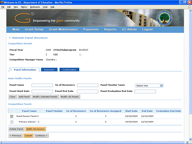 Screen image of this step