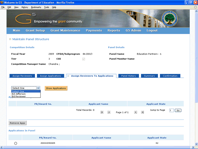 Screen image of this step