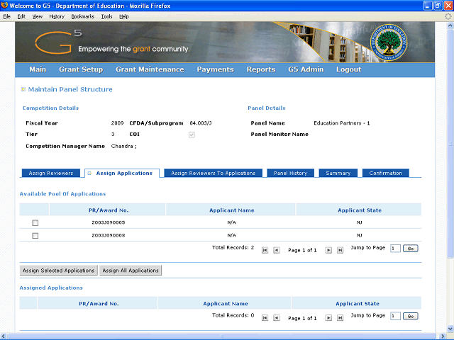 Screen image of this step
