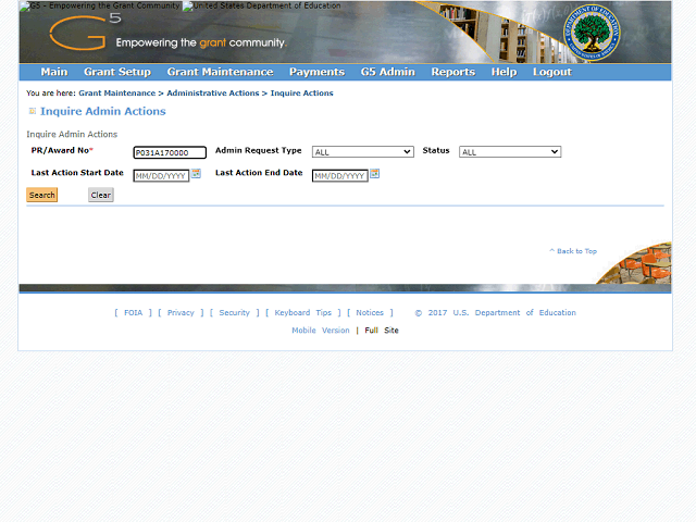 Screen image of this step