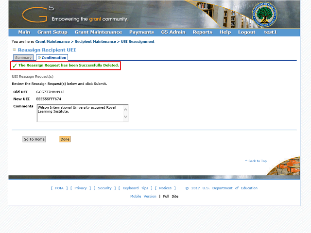 Screen image of this step