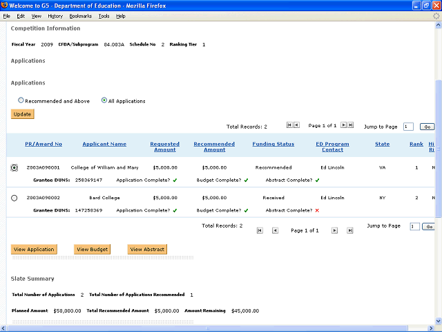 Screen image of this step