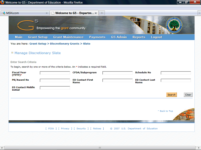 Screen image of this step