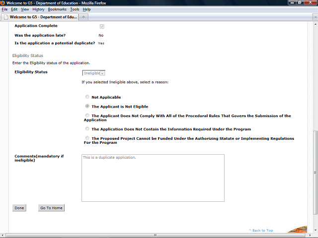 Screen image of this step