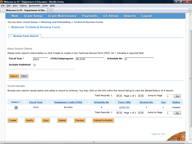 Screen image of this step