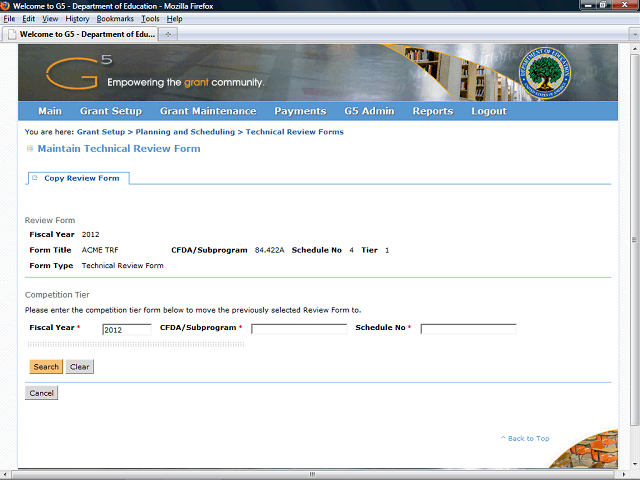Screen image of this step