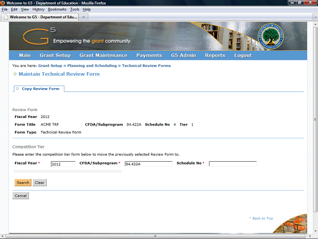 Screen image of this step