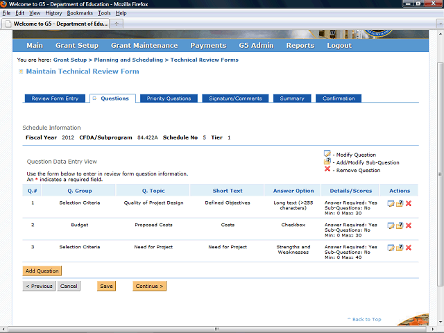 Screen image of this step