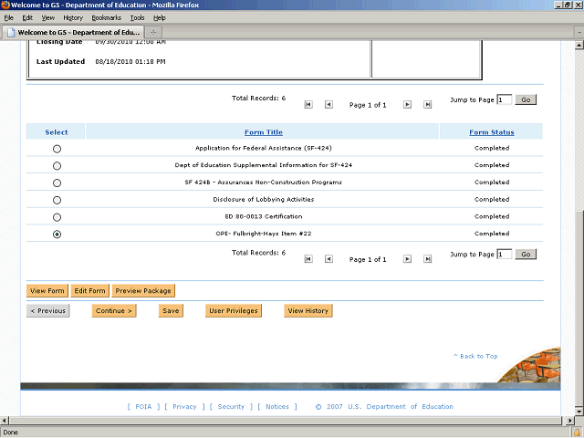 Screen image of this step