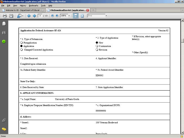 Screen image of this step