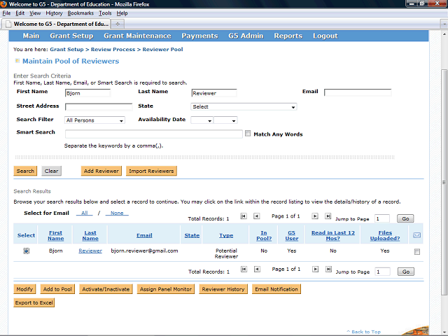 Screen image of this step