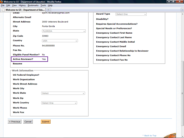 Screen image of this step