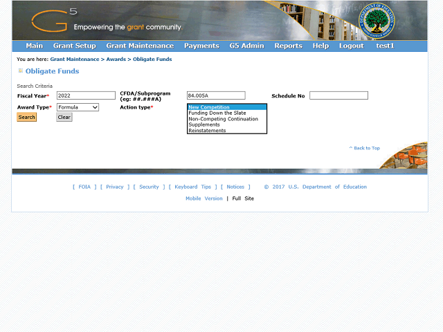 Screen image of this step