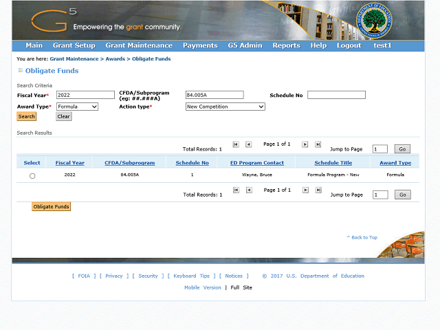 Screen image of this step