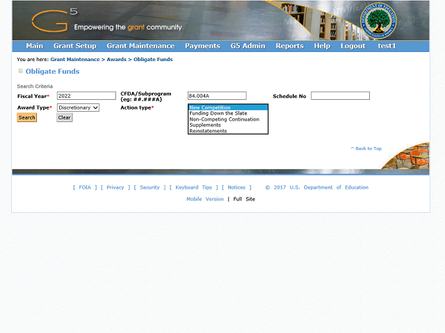 Screen image of this step