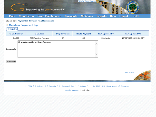 Screen image of this step
