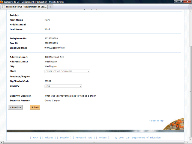 Screen image of this step