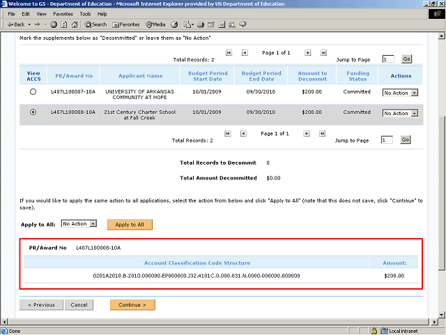 Screen image of this step