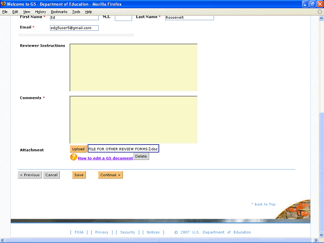 Screen image of this step