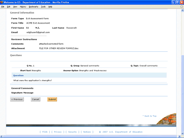 Screen image of this step