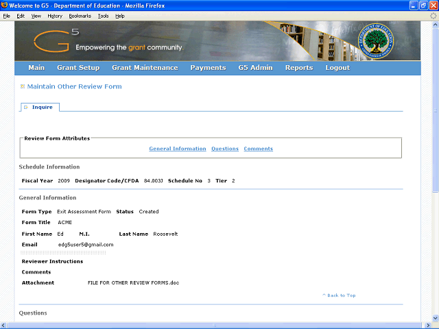 Screen image of this step