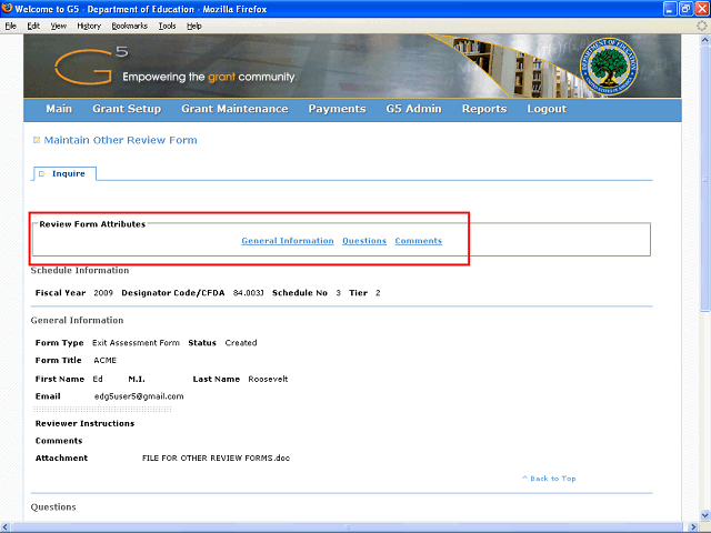 Screen image of this step