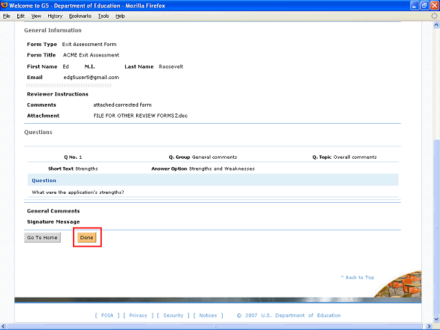 Screen image of this step