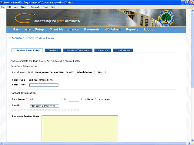 Screen image of this step