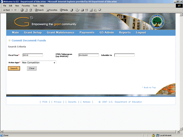 Screen image of this step